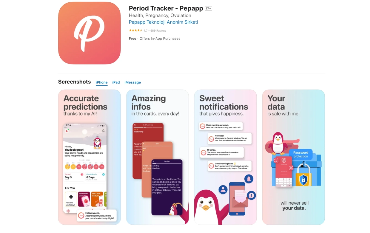 Pepapp in App Store