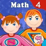 Grade 4 Math Common Core: Cool Kids’ Learning Game