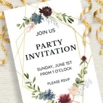 Invitation Maker: Party Events